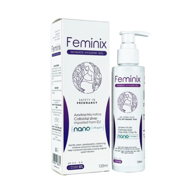 Gel vệ sinh phụ nữ Feminix giúp ngăn ngừa viêm nhiễm phụ khoa (Chai 120ml)