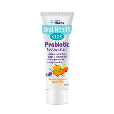 Kem đánh răng Kids Probiotic Toothpaste hương cam giúp ngăn ngừa sâu răng, giúp răng chắc khỏe (50g)