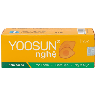 Kem Yoosun nghệ mờ thâm, giảm sẹo, ngừa mụn tuýp (25g)