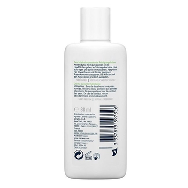 Sữa rửa mặt Cerave Hydrating Cleanser cho da khô, da thường (88ml)