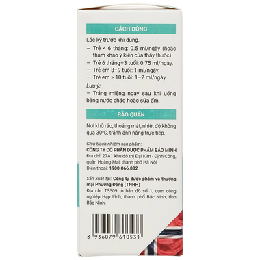 Thực phẩm bảo vệ sức khỏe Avisure DHA Smart Kid (lọ 20 ml)Thực phẩm bảo vệ sức khỏe Avisure DHA Smart Kid (lọ 20 ml)