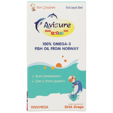 Thực phẩm bảo vệ sức khỏe Avisure DHA Smart Kid (lọ 20 ml)