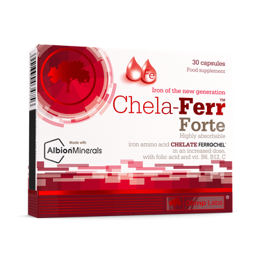 Thực phẩm bảo vệ sức khoẻ CHELA - FERR FORTE (hộp x 30 viên)