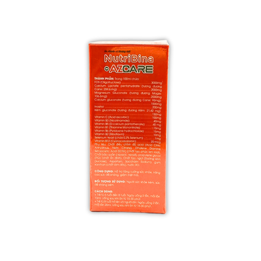 Thực phẩm bảo vệ sức khỏe đa Vitamin và khoáng chất NutriBina AZCARE (100ml)