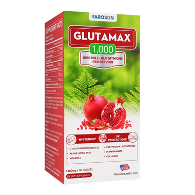 Thực phẩm bảo vệ sức khỏe FAROSON GLUTAMAX 1,000 (hộp 30 viên )