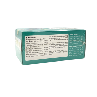 Thực phẩm bảo vệ sức khoẻ Viên Họng Bách Nhiên Mộc (60 viên)