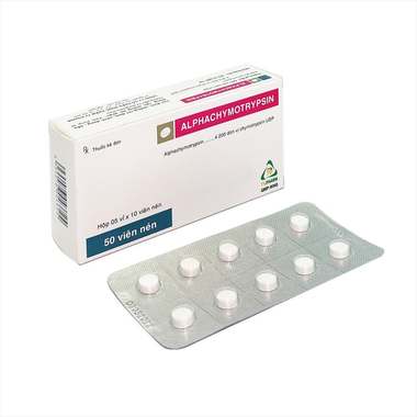 Thuốc Alphachymotrypsin TV Pharm