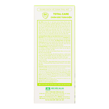 Dung dịch vệ sinh phụ nữ Dạ Hương Total care