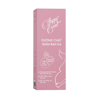 Dưỡng chất làm giảm rạn da Happy Event Stretch Mark Repairing Essence Tuýp 40g