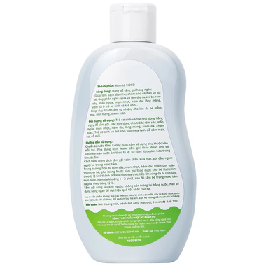 Nước tắm gội Thảo Dược cho bé Kutieskin