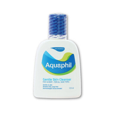 Sữa rửa mặt Aquaphil làm sạch dịu nhẹ, an toàn làn da nhạy cảm 125ml
