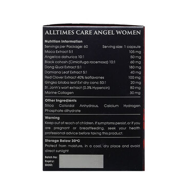 Thực phẩm bảo vệ sức khoẻ Alltimes Care Angel Women - Hộp 60 viên