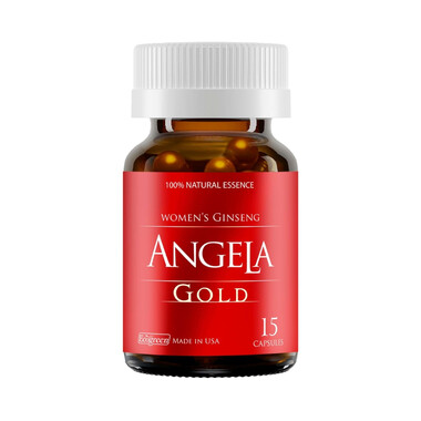 Thực phẩm bảo vệ sức khoẻ Angela Gold Hỗ Trợ Tăng Cường Sinh Lý Nữ - Hộp 15 viên