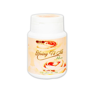 Thực phẩm bảo vệ sức khoẻ Hoàng Tố Nữ - Hộp 60 viên
