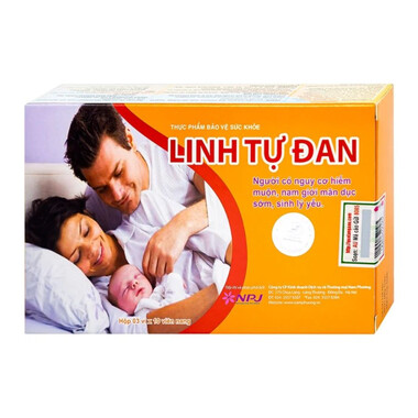Viên uống Linh Tự Đan Hồng Bàng giúp tăng cường sinh lý nam, hỗ trợ giảm nguy cơ mãn dục nam (3 vỉ x 10 viên)