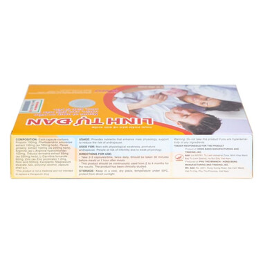 Viên uống Linh Tự Đan Hồng Bàng giúp tăng cường sinh lý nam, hỗ trợ giảm nguy cơ mãn dục nam (3 vỉ x 10 viên)Viên uống Linh Tự Đan Hồng Bàng giúp tăng cường sinh lý nam, hỗ trợ giảm nguy cơ mãn dục nam (3 vỉ x 10 viên)