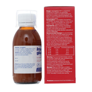 Syrup Kan Imunoglukan P4H Pleuran hỗ trợ tăng cường đề kháng ở trẻ em (120ml)