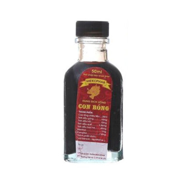 Dung dịch uống Con Rồng Mekophar hỗ trợ tăng cường sức khỏe đường ruột (50ml)