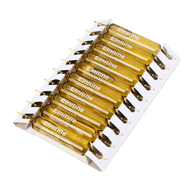 Dung dịch uống Elnitine 10ml Stella bổ sung calcium và magnesium cho người bệnh (20 ống)