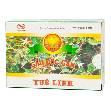 Trà túi lọc Giải Độc Gan Tuệ Linh hỗ trợ tăng cường chức năng gan (8g x 5 gói)