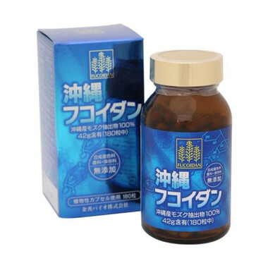Viên uống Okinawa Fucoidan hỗ trợ điều trị, chống ung thư 180 viên