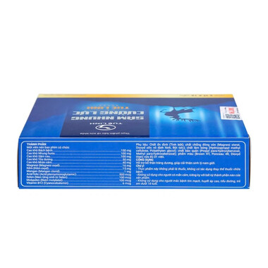 Viên nén Sâm Nhung Cường Lực Tuệ Linh giúp bổ thận tráng dương, bổ khí huyết (3 vỉ x 10 viên)