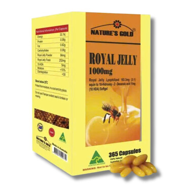 Thực phẩm bảo vệ sức khỏe Royal Jelly 1000mg (365 Viên)