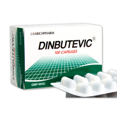 Thuốc Dinbutevic 10mg điều trị các triệu chứng viêm xương khớp và viêm khớp dạng thấp (Hộp 10 vỉ x 10 viên)