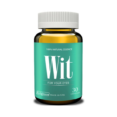 Viên nang WIT For Your Eyes Ecogreen tăng cường thị lực, giảm mờ và nhòe mắt (30 viên)