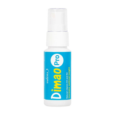 Xịt Dimao Pro Oral Spray D3 + K2 hỗ trợ bổ sung vitamin D và vitamin K2 (25ml)