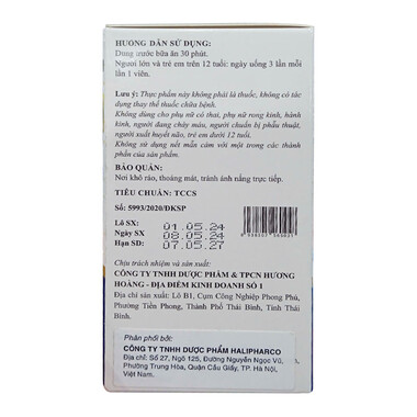 Thực phẩm bảo vệ sức khoẻ Ginko Omega Q10 hỗ trợ tăng cường tuần hoàn não (10 vỉ x 10 viên)