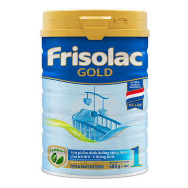 Sữa bột Friso Gold số 1 hương vani 380g (0 - 6 tháng)