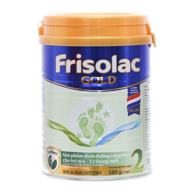 Sữa bột Friso Gold số 2 hương vani 380g (6 - 12 tháng)