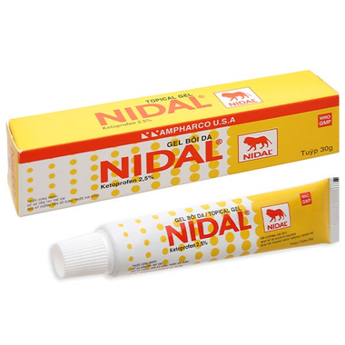 Gel bôi da Nidal