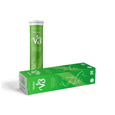 Viên sủi Glutamin Cần Tây Hỗ trợ giảm cân, giúp giảm mỡ máu (20 viên)