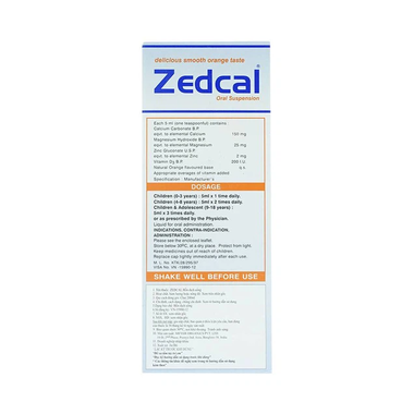 Hỗn dịch uống Zedcal