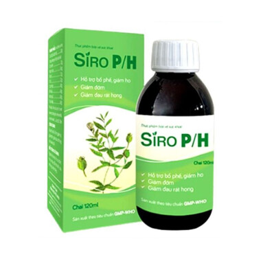 Thực phẩm bảo vệ sức khoẻ Siro P/H (120ml)