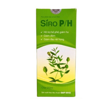 Thực phẩm bảo vệ sức khoẻ Siro P/H (120ml)