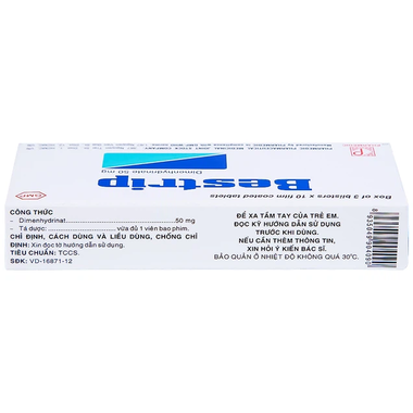 Thuốc Bestrip 50mg Pharmedic