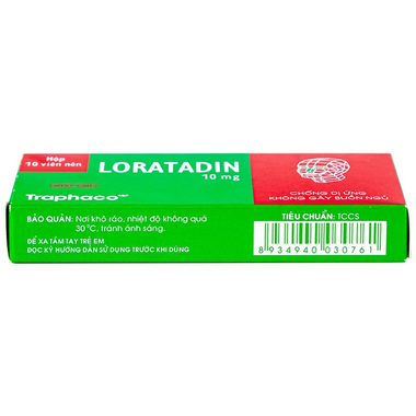 Thuốc Loratadin 10mg