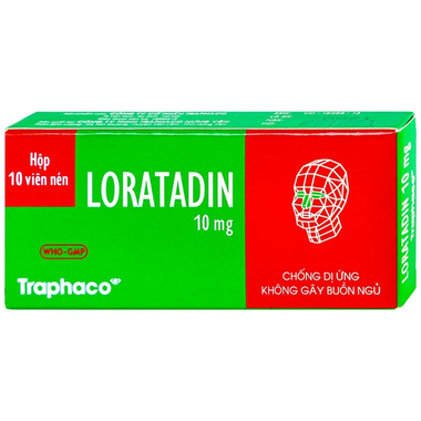 Thuốc Loratadin 10mg