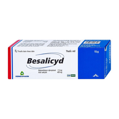 Thuốc mỡ Besalicyd Agimexpharm điều trị vẩy nến, viêm da dị ứng mãn tính (15g)