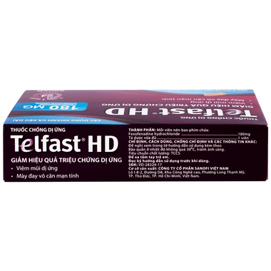 Thuốc Telfast 180mg