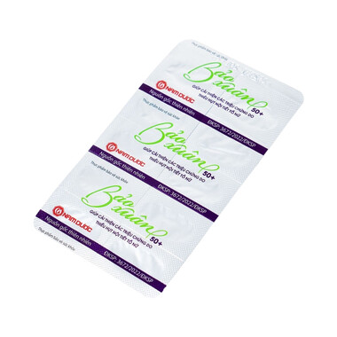 Viên uống Bảo Xuân Tuổi 50+ Nam Dược bổ sung và hỗ trợ cân bằng nội tiết tố nữ Estrogen (30 viên)