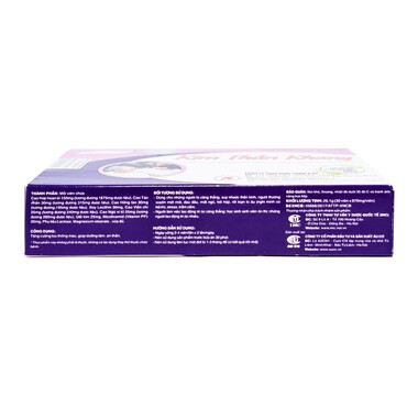 Viên uống Kim Thần Khang Á Âu tăng cường lưu thông máu, giúp dưỡng tâm, an thần (3 vỉ x 10 viên)