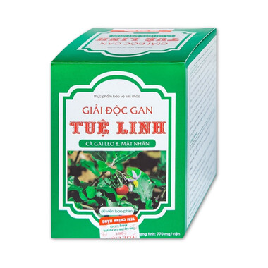 Viên uống Tuệ Linh hỗ trợ giải độc gan, bảo vệ gan (60 viên)