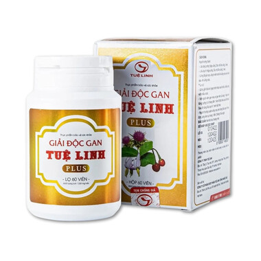 Viên uống Tuệ Linh Plus hỗ trợ giải độc gan, tăng cường chức năng gan (60 viên)
