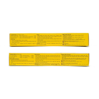Viên uống Xoang Bách Phục Thái Minh hỗ trợ giảm triệu chứng viêm xoang (2 vỉ x 10 viên)