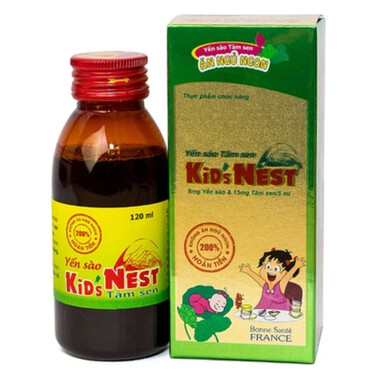 Yến sào Kid's Nest Tâm Sen Good Health giúp an thần, tạo giác ngủ sâu tự nhiên (150ml)