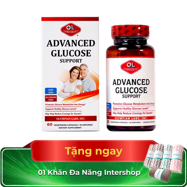 Thực phẩm bảo vệ sức khỏe Advanced Glucose Support (60 viên)